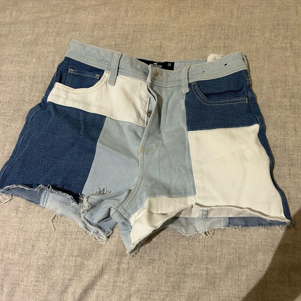 Hollister patchwork shorts